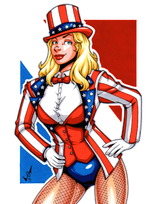Auntie Sam - Art Print
