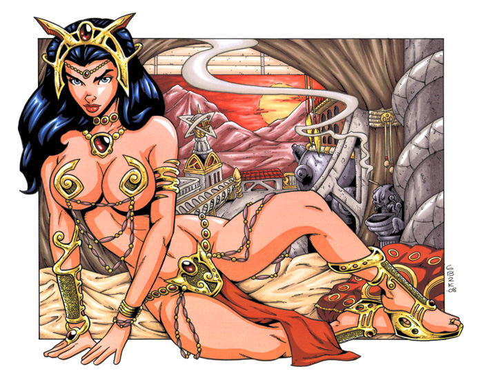 Martian Princess - Art Print