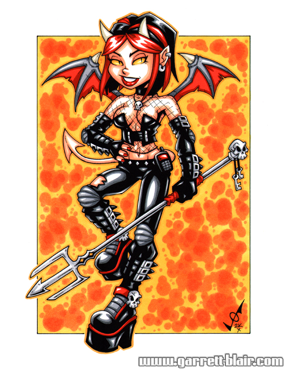 Devilish - Art Print