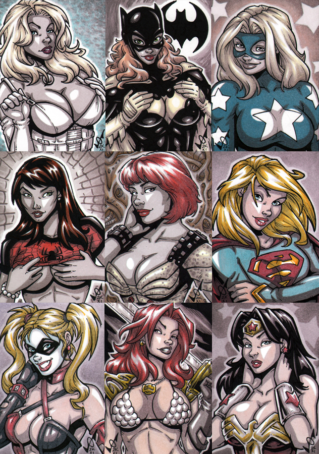 French Sketch Card commission