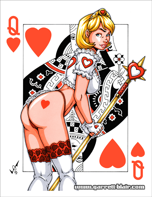 Queen of Hearts 2009 - Art Print