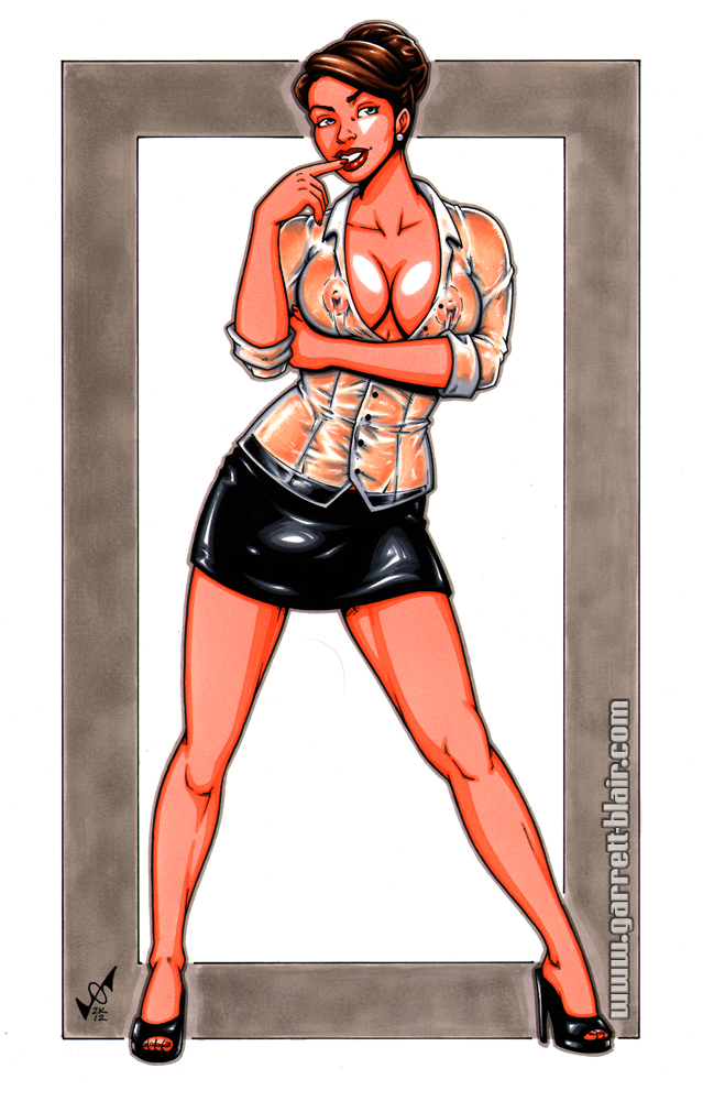 Naughty Cheryl - 11x17 Print