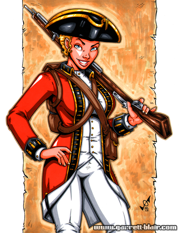 Redcoat 2012 - Art Print