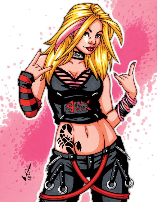 Rock Me - Art Print