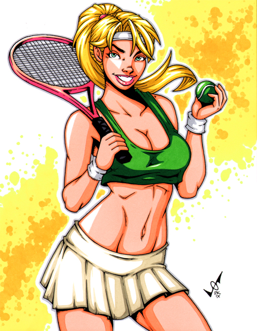 Wanna Serve? - Art Print